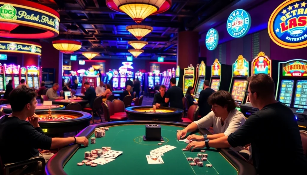 Discover how topnfljerseyswholesale.com enhances the thrill of gambling with vibrant casino action, showcasing enthusiastic players and enticing games.