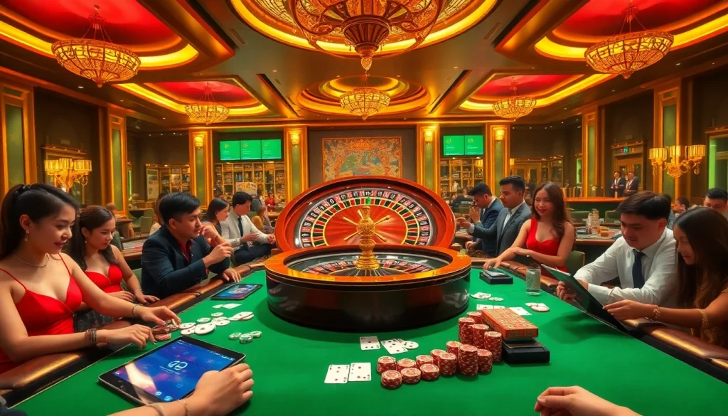 Experience the thrill of SUNWIN 88 as players enjoy dynamic casino games filled with excitement and luxury.
